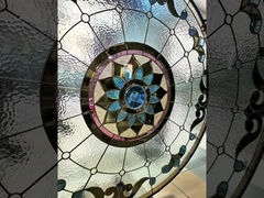 8mm de Douanepatroon van Art Window Panels Decorative Glass van het Kerk Architecturaal Gebrandschilderde glas