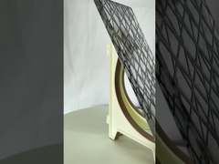 Het zuur etste Aangemaakt Glas