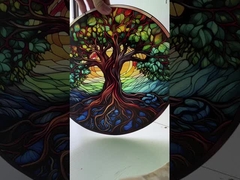 Aangemaakt Art Glass